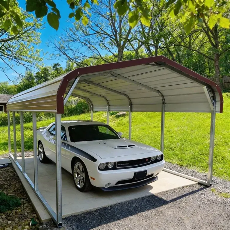 Ozborne Standard 1-Car Carport by Metal America